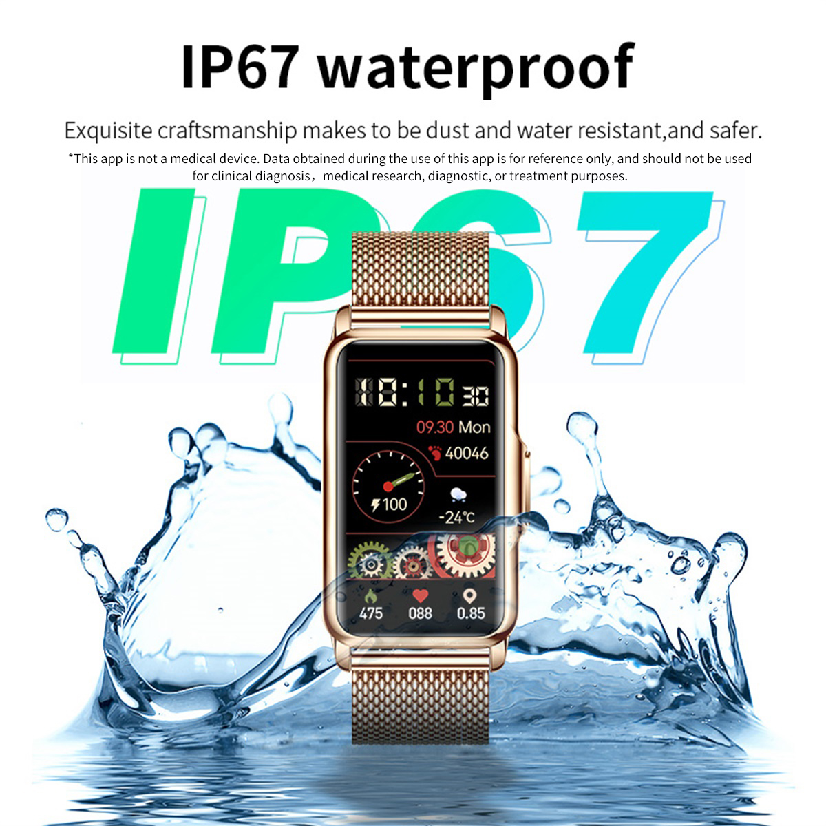 LIGE Smart Watch Men Women Fit - Smart Energy Monitor reseña y precio