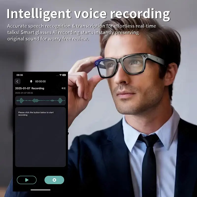 AI Smart Glasses with 8MP Came - Smart Home Ai reseña y precio