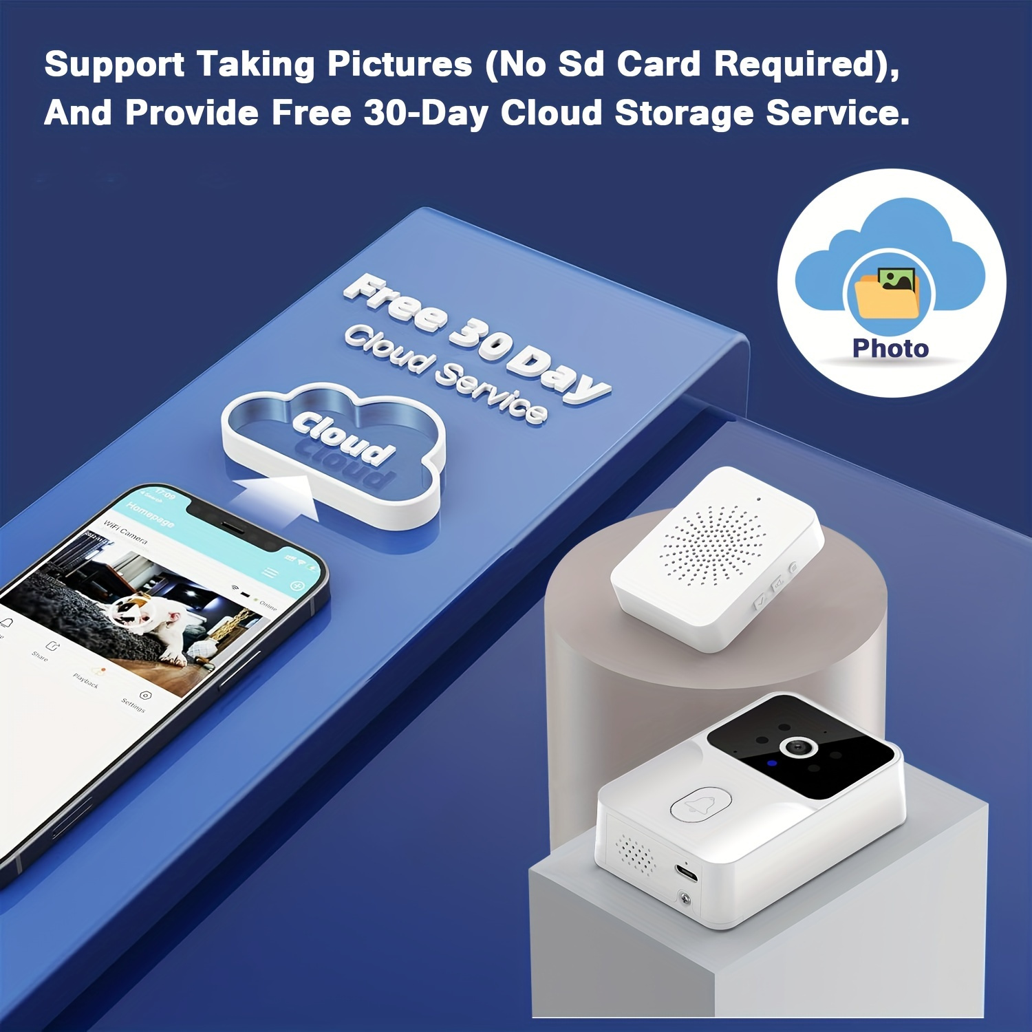 tuya Wireless smart video door - Smart Home Cctv reseña y precio